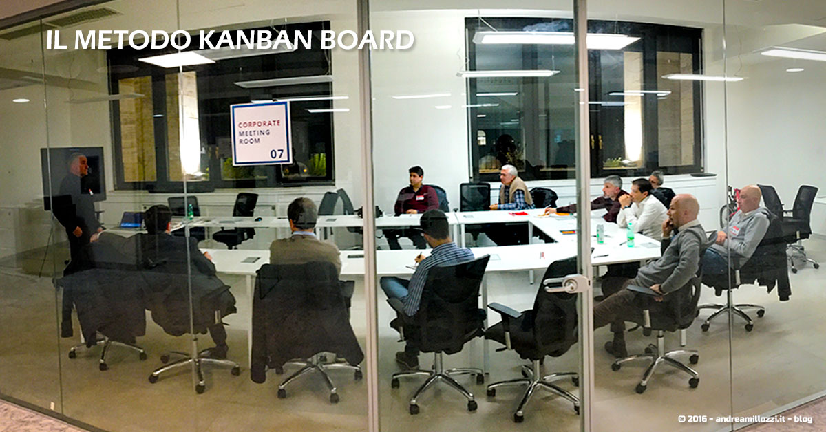 Il metodo Kanban Board | una metodologia AGILE per raggiungere gli obiettivi attraverso la visualizzazione dei processi | il seminario