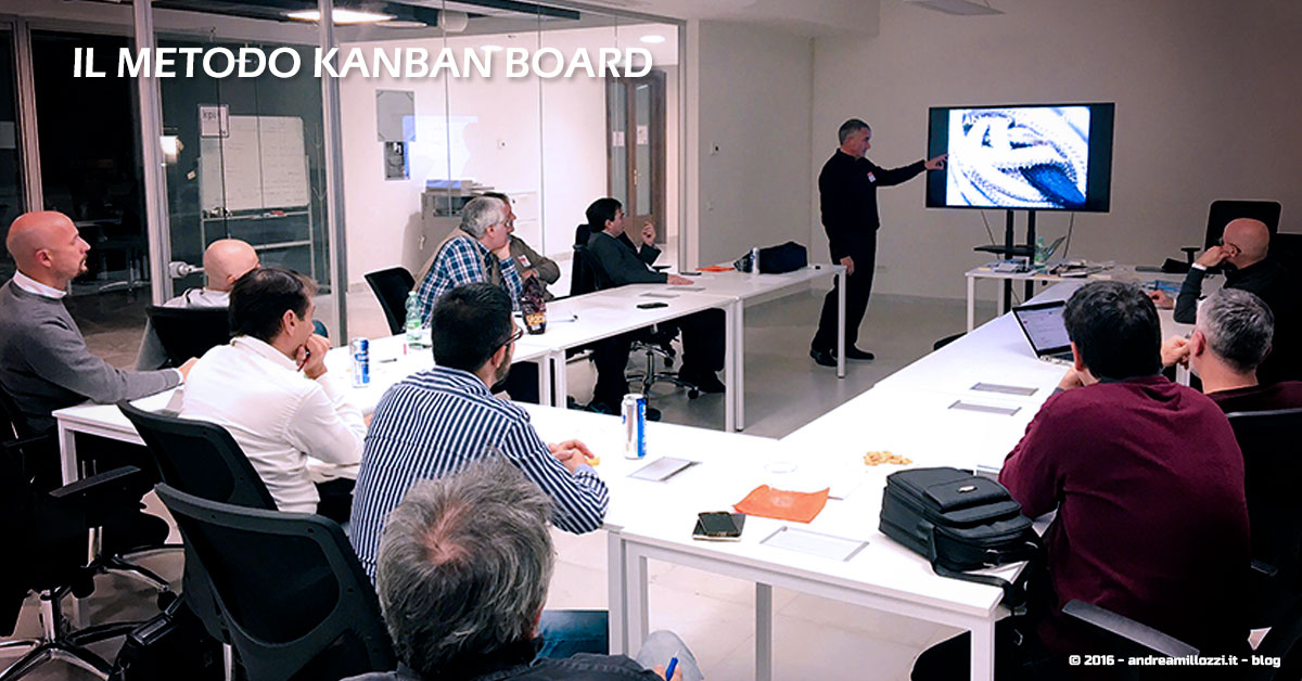 Il metodo Kanban Board | una metodologia AGILE per raggiungere gli obiettivi attraverso la visualizzazione dei processi | la squadra al lavoro