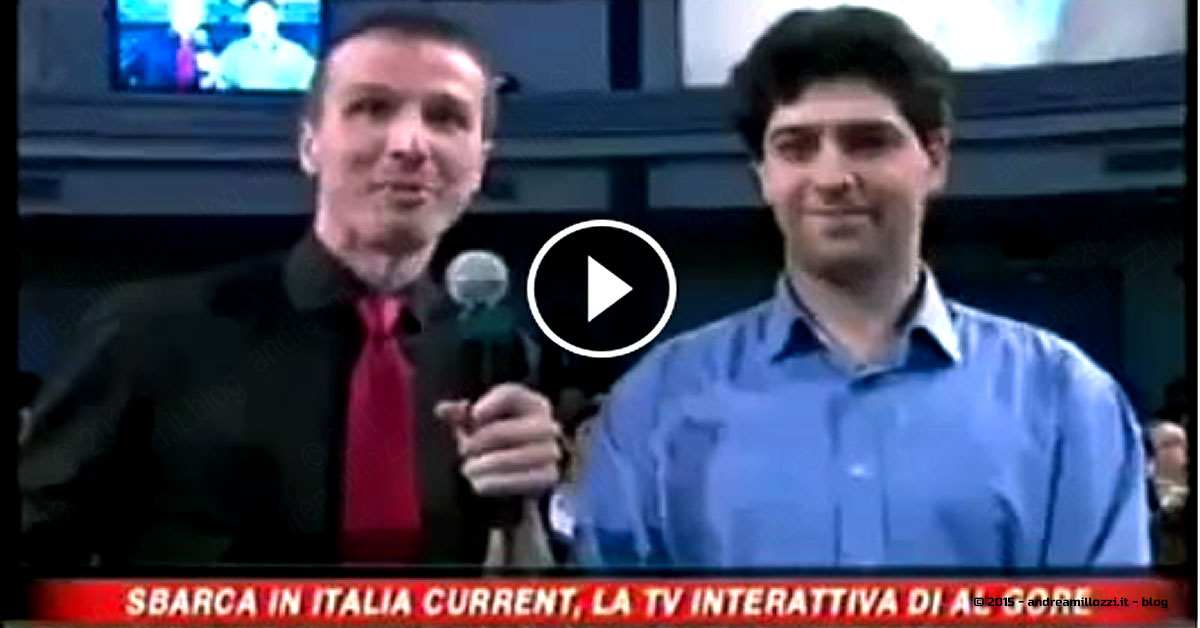 Andrea Millozzi blog - Current TV | la mia domanda ad Al Gore, ex vicepresidente degli Stati Uniti e premio Nobel per la pace nel 2007