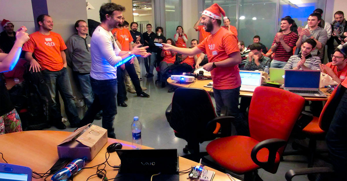 Andrea Millozzi blog - Xmas Hackathon 2013 | la premiazione dei vincitori