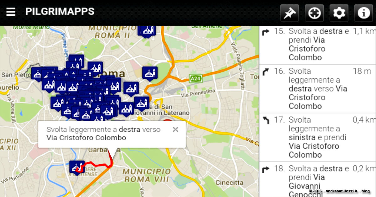 pilgriMapps | seguire il percorso