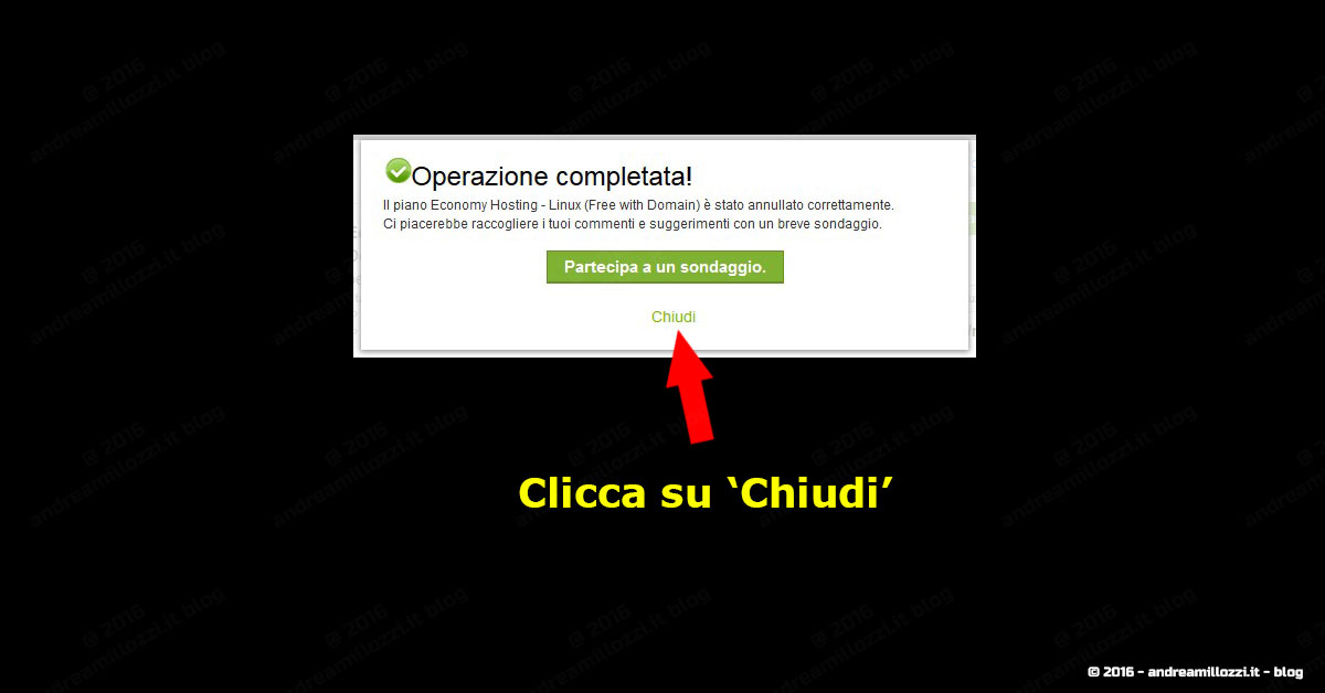 migrazione domini gratuiti, tutorial passo passo | passaggio 6 migrazione domini gratuiti, tutorial passo passo | passaggio 6
