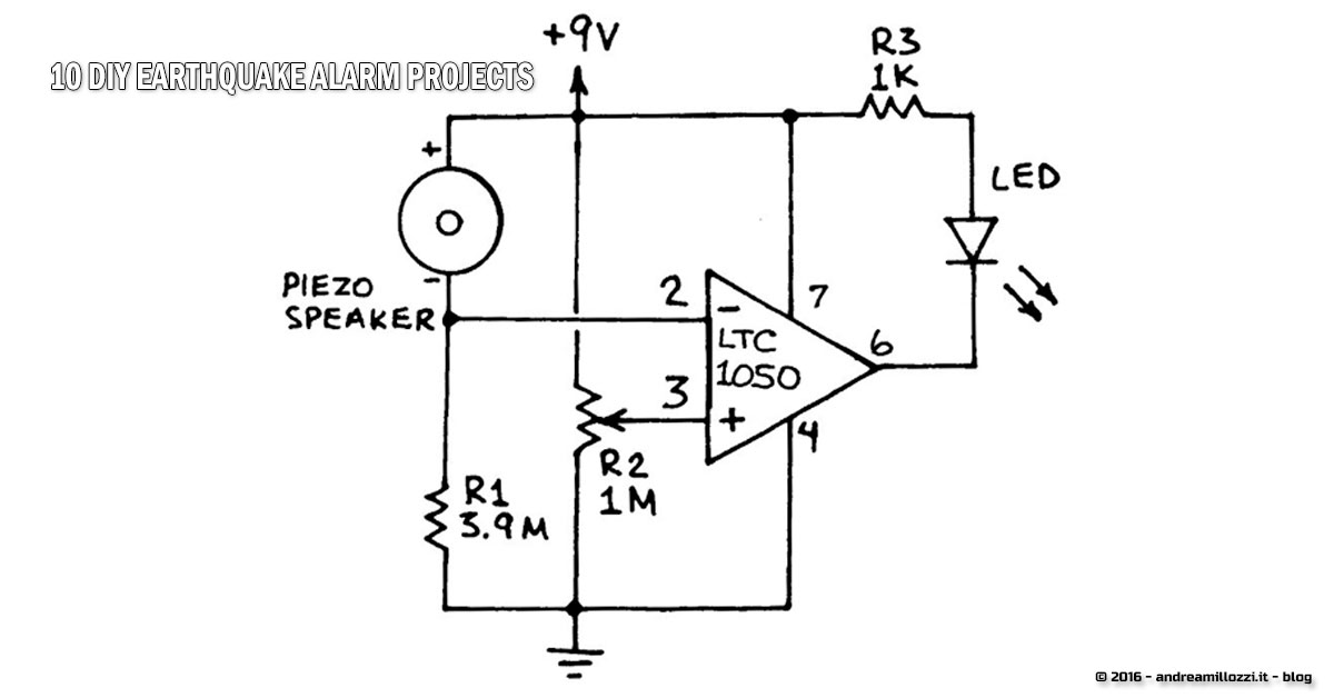 10 progetti fai-da-te di allarmi che puoi realizzare per rilevare la terra che trema e correre ai ripari | Il sensore di vibrazioni (ad aria) 10 progetti fai-da-te di allarmi che puoi realizzare per rilevare la terra che trema e correre ai ripari | Il sensore di vibrazioni (ad aria)