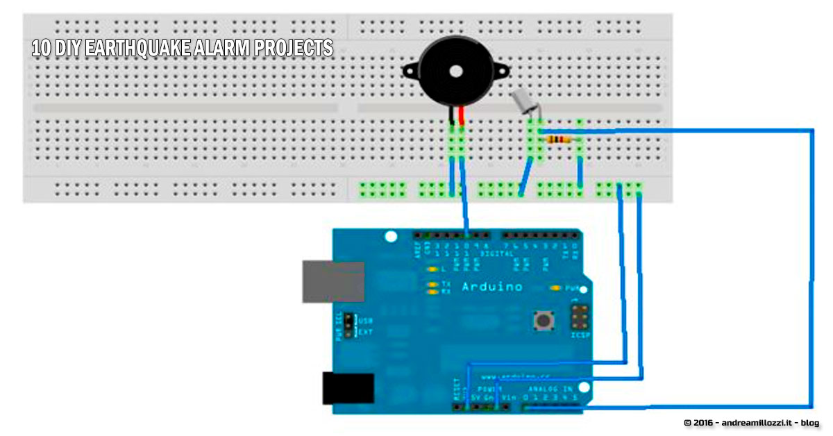 10 progetti fai-da-te di allarmi che puoi realizzare per rilevare la terra che trema e correre ai ripari | Il sensore di vibrazioni con Arduino (con tilt switch) 10 progetti fai-da-te di allarmi che puoi realizzare per rilevare la terra che trema e correre ai ripari | Il sensore di vibrazioni con Arduino (con tilt switch)