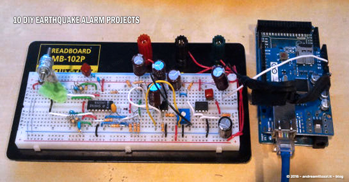 10 progetti fai-da-te di allarmi che puoi realizzare per rilevare la terra che trema e correre ai ripari | Il sismografo che registra i dati visualizzabili online 10 progetti fai-da-te di allarmi che puoi realizzare per rilevare la terra che trema e correre ai ripari | Il sismografo che registra i dati visualizzabili online