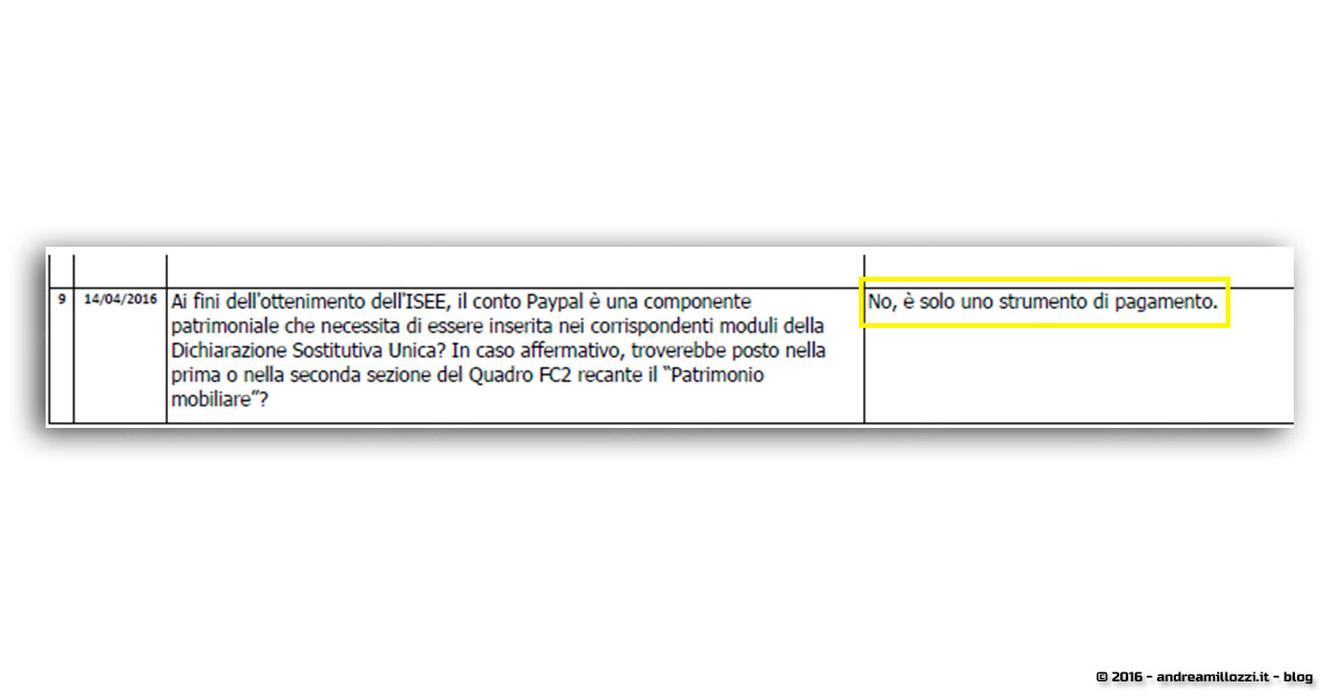Calcolo ISEE | giacenza media, saldo, Postepay, Paypal, carte prepagate con e senza IBAN e altri consigli utili Calcolo ISEE | giacenza media, saldo, Postepay, Paypal, carte prepagate con e senza IBAN e altri consigli utili