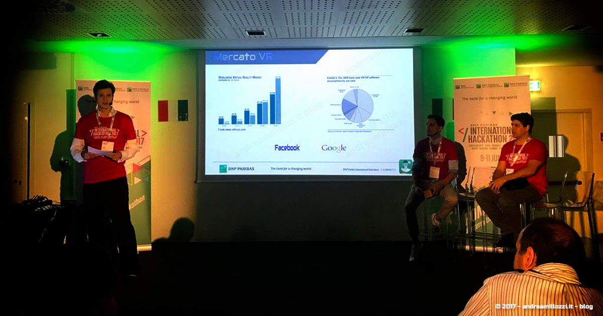 International Hackathon 2017 | come nasce una startup innovativa? Ti racconto tutti i retroscena | BnkonVR presenta il progetto come nasce una startup innovativa? Ti racconto tutti i retroscena | BnkonVR presenta il progetto