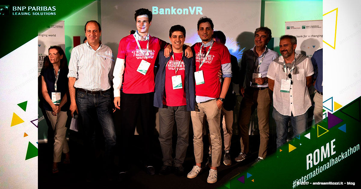 International Hackathon 2017 | come nasce una startup innovativa? Ti racconto tutti i retroscena | BankonVR ha vinto! come nasce una startup innovativa? Ti racconto tutti i retroscena | BankonVR ha vinto!