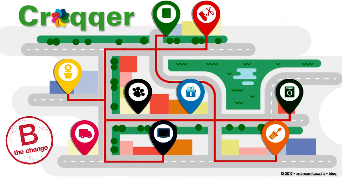 Croqqer App | la B-Corporation che aiuta a far incontrare domanda ed offerta tramite una community dedicata alla risoluzione di piccoli problemi quotidiani | Croqqer App la B-Corporation che aiuta a far incontrare domanda ed offerta tramite una community dedicata alla risoluzione di piccoli problemi quotidiani | Croqqer App