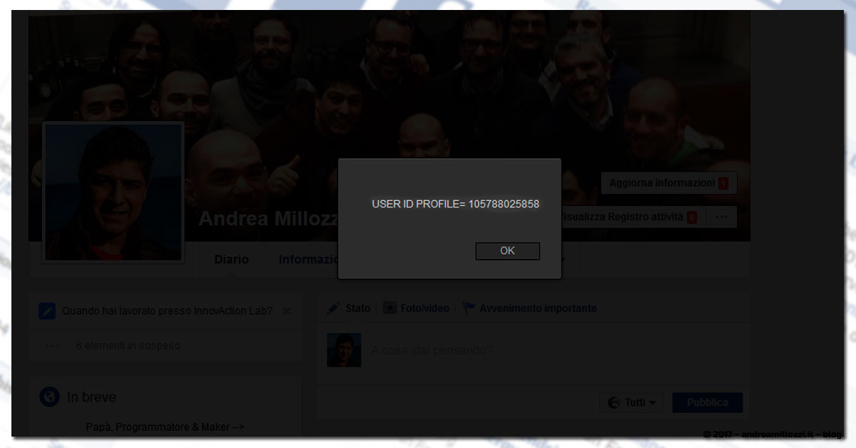 Secrets Revealer (for Facebook™) | scopri tutte le informazioni segrete che ti riguardano presenti su Facebook, con questo Add-on gratuito per Firefox e Chrome | Reveals User ID Profile Andrea Millozzi blog | Secrets Revealer (for Facebook™) | scopri tutte le informazioni segrete che ti riguardano presenti su Facebook, con questo Add-on gratuito per Firefox e Chrome | Reveals User ID Profile
